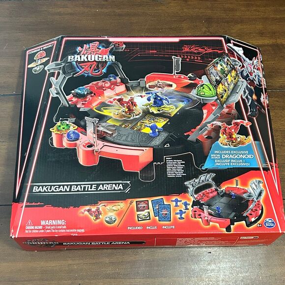 Bakugan battle arena includes exclusive special attack dragonoid